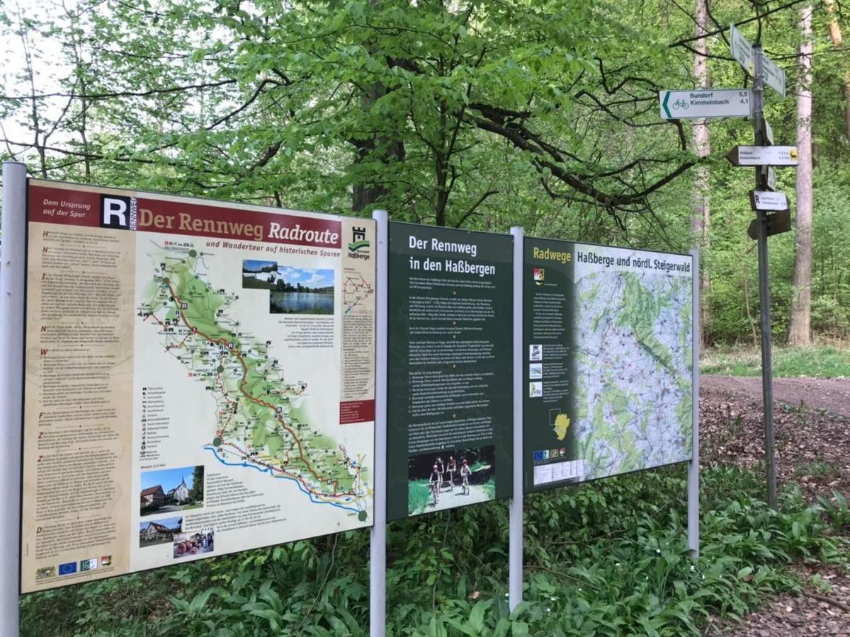 Ferienhaus Hassgautor Aidhausen Zewnętrze zdjęcie